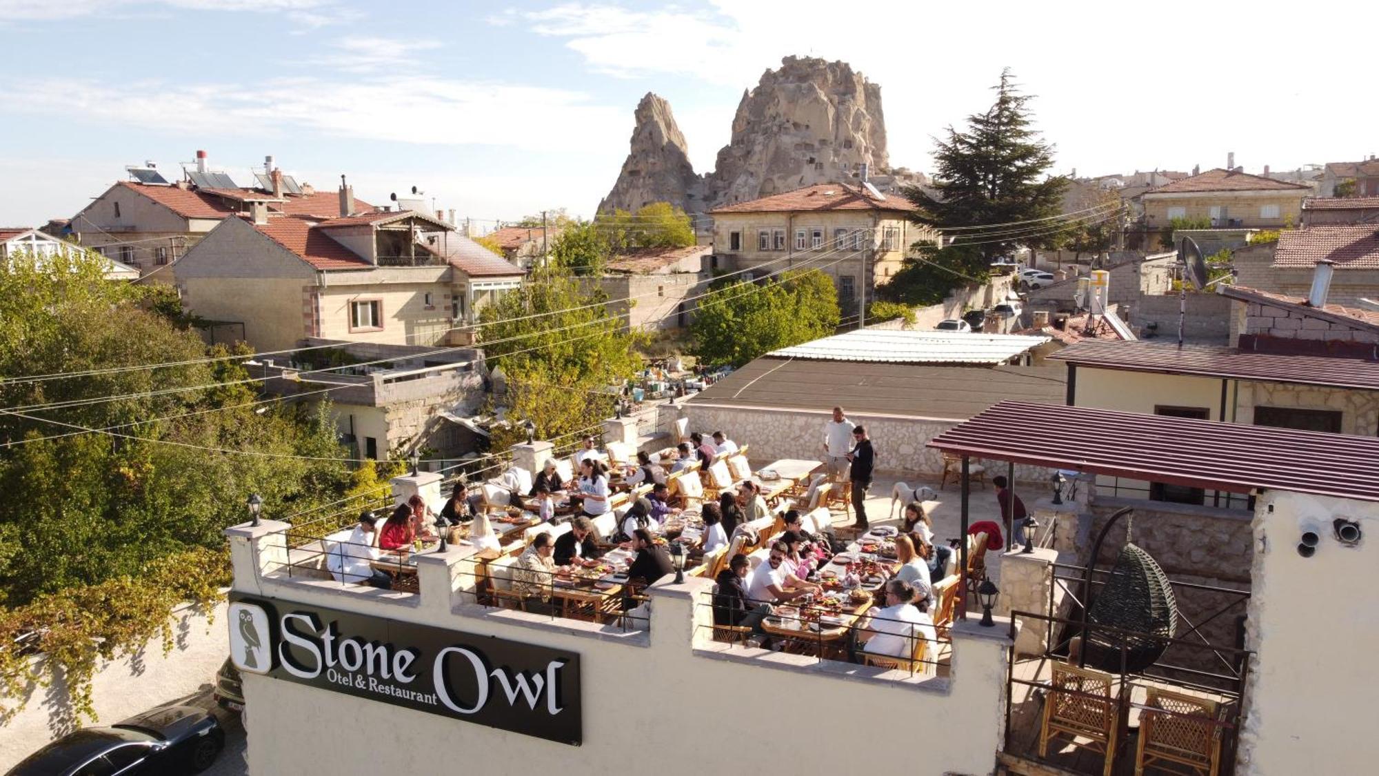 Stone Owl Otel & Restaurant Uchisar Exterior photo